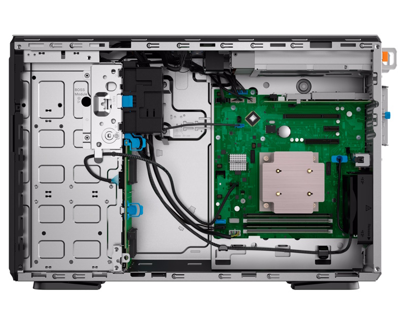 PowerEdge T360 Xeon E-2414 4C 1x16GB H355 1x2TB 700W (1+1) 3yr NBD - Server visokih performansi