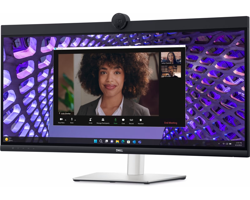 34 inch P3424WEB WQHD Video konferencijski zakrivljeni IPS monitor bulk 