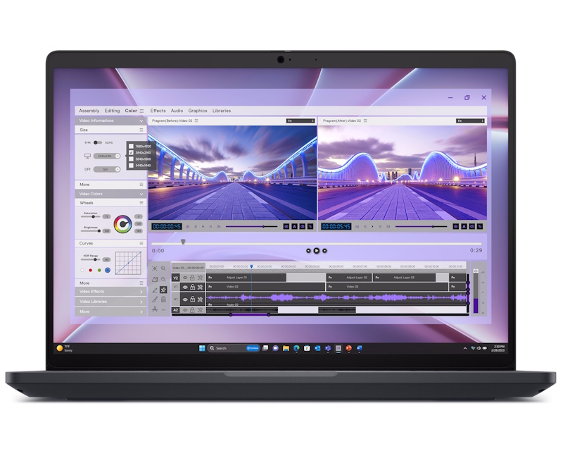 Pro Max 16 16 inch FHD+ 300nits Core Ultra 7 265H 32GB 1TB SSD RTX PRO 2000 8GB Backlit FP Win11Pro 3yr ProSupport laptop 