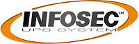 INFOSEC COMMUNICATION E7 One 1000 RT IEC sa SNMP karticom i Rack kitom - Pouzdan UPS sistem