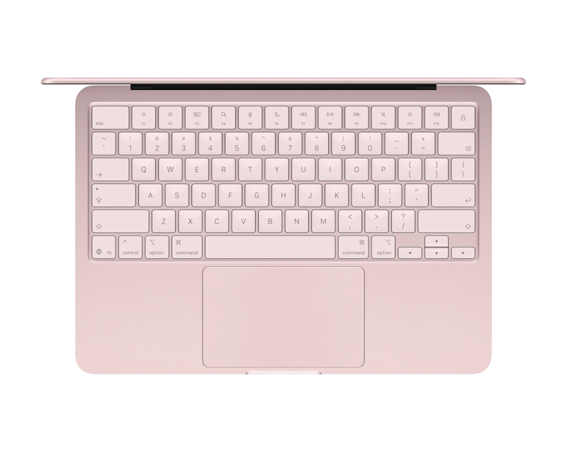 Apple MacBook Neo 13 inch A18 Pro - 6-jezgarni CPU, 5-jezgarni GPU, 8GB RAM, 256GB SSD, Blush (MHFH4)