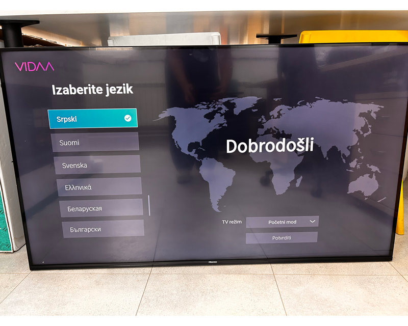 Hisense 55A7100F Smart UHD TV 55 inča - Outlet Televizor